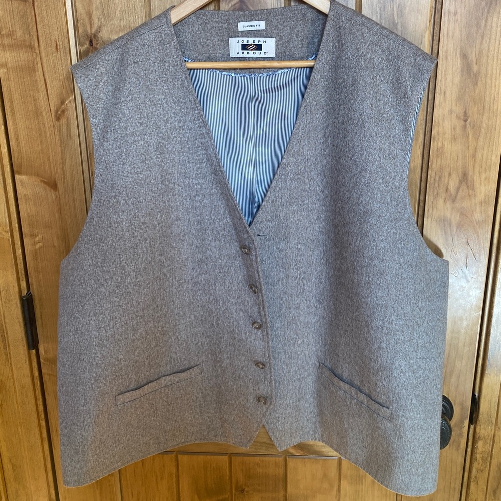 Joseph Abboud Men’s vest Size 54 chest (3X)